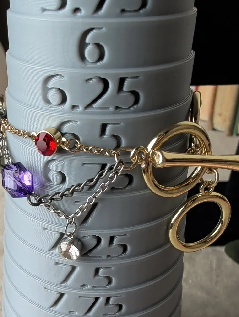 Handcrafted Disney Villains Inspired Charm Bracelet Gold Tone Gothic Fairy Tale